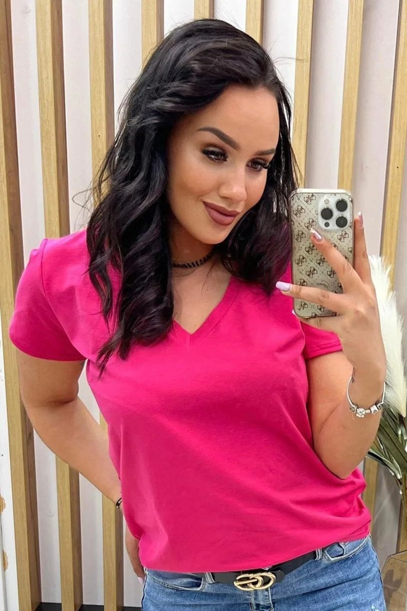 Tricou dama marimi mari in V
