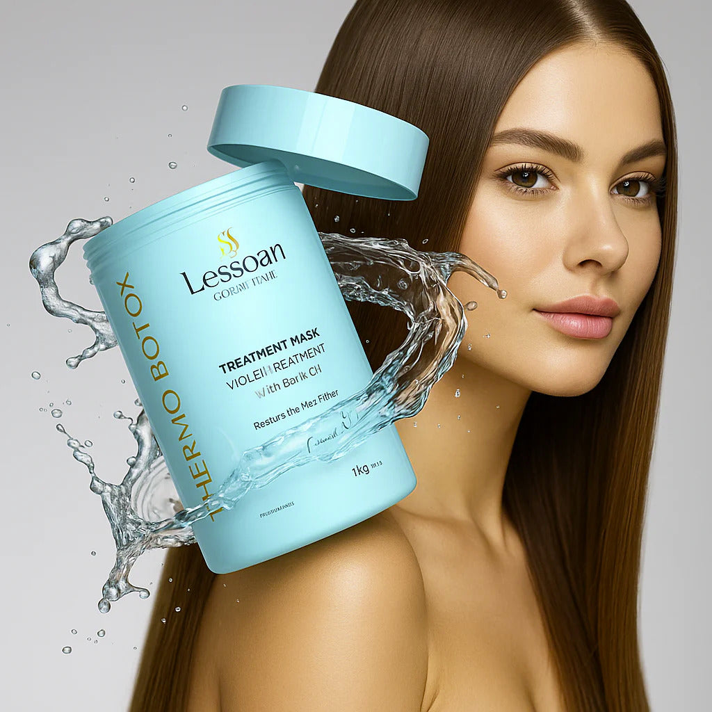 Botox pentru par Thermo Botox Lessoan Cosmetics 1000 ml.