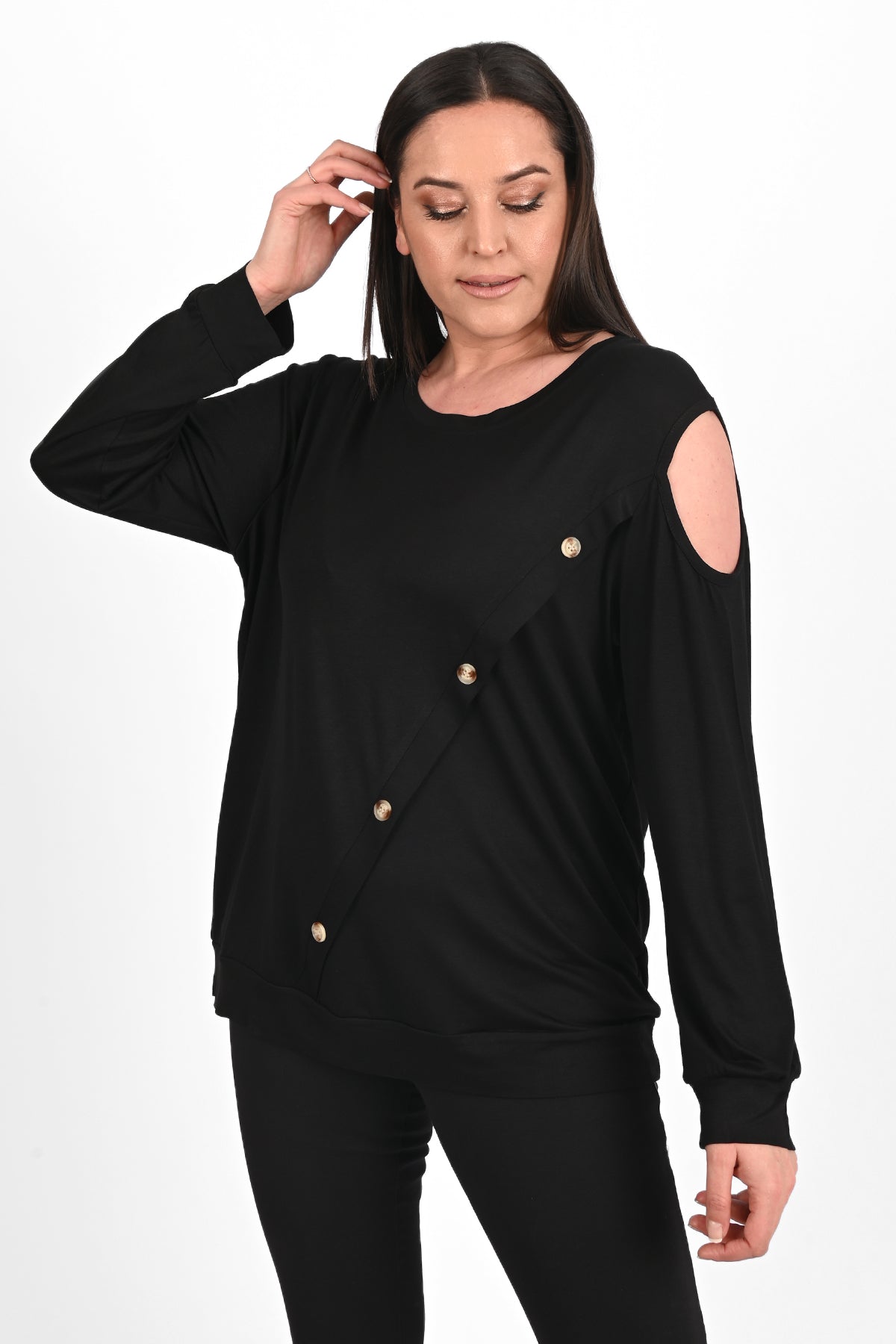Bluza dama marimi mari cu imprimeu