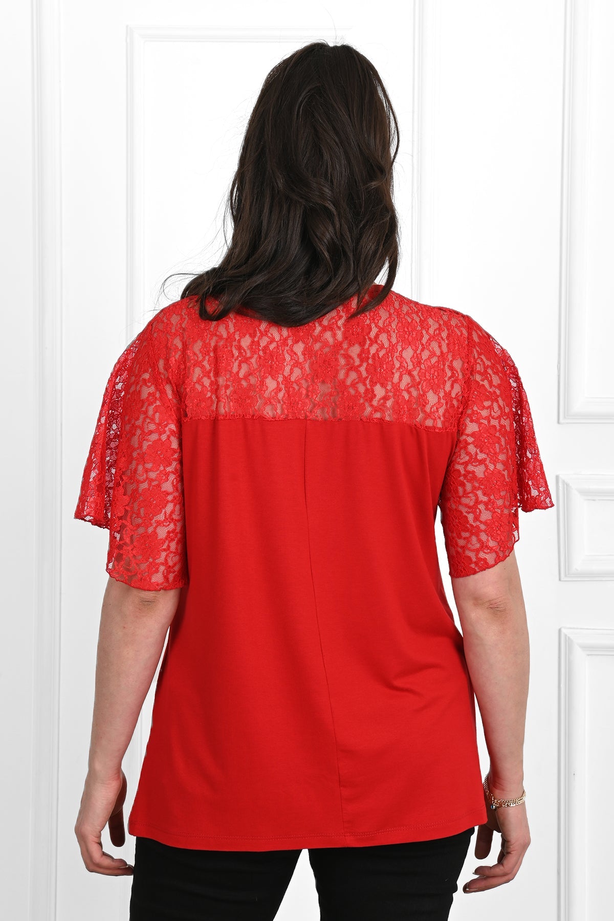 Tricou dama marimi mari cu dantela - Tratamente pentru par Lenjerie sexy