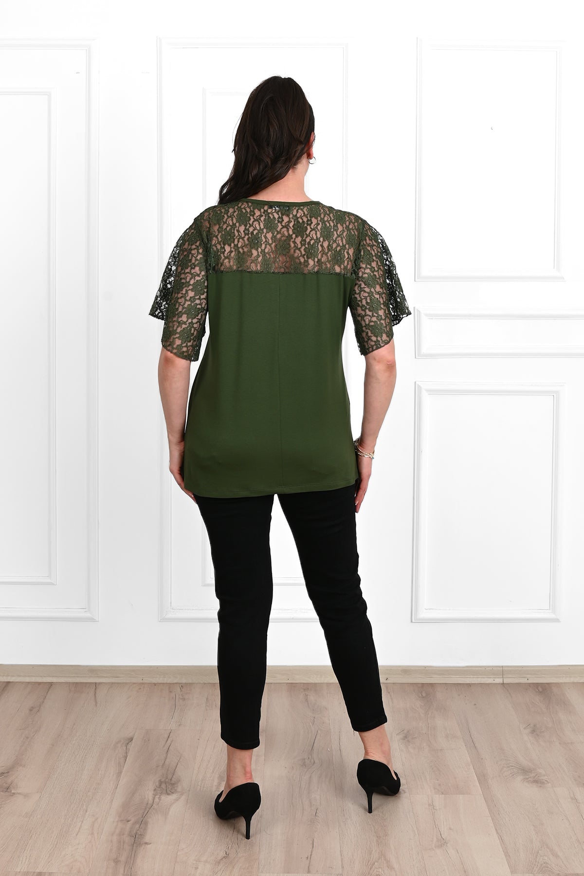Tricou dama marimi mari cu dantela - Tratamente pentru par Lenjerie sexy