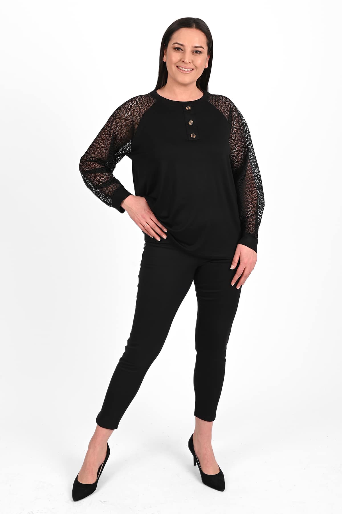 Bluza dama marimi mari nasturi