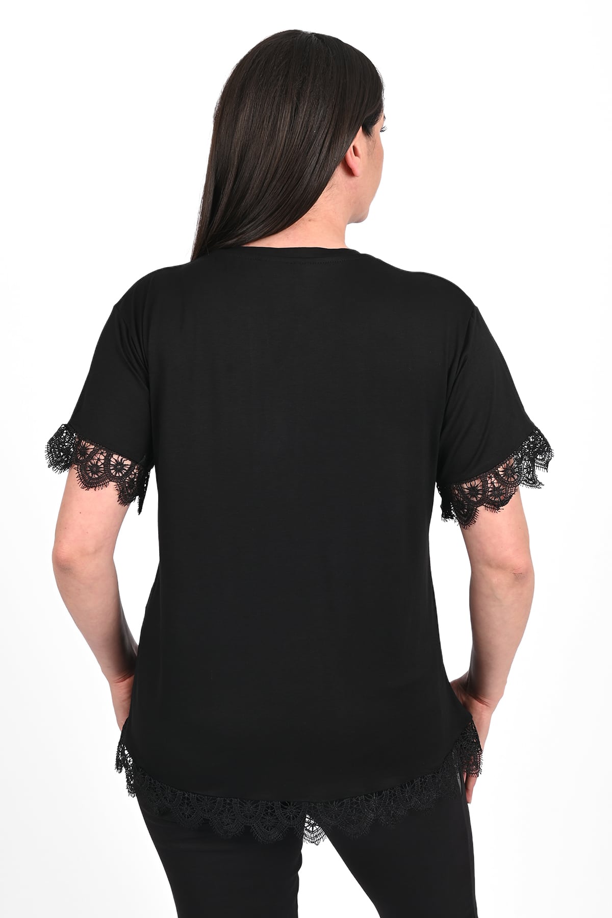 Tricou dama marimi mari cu dantela