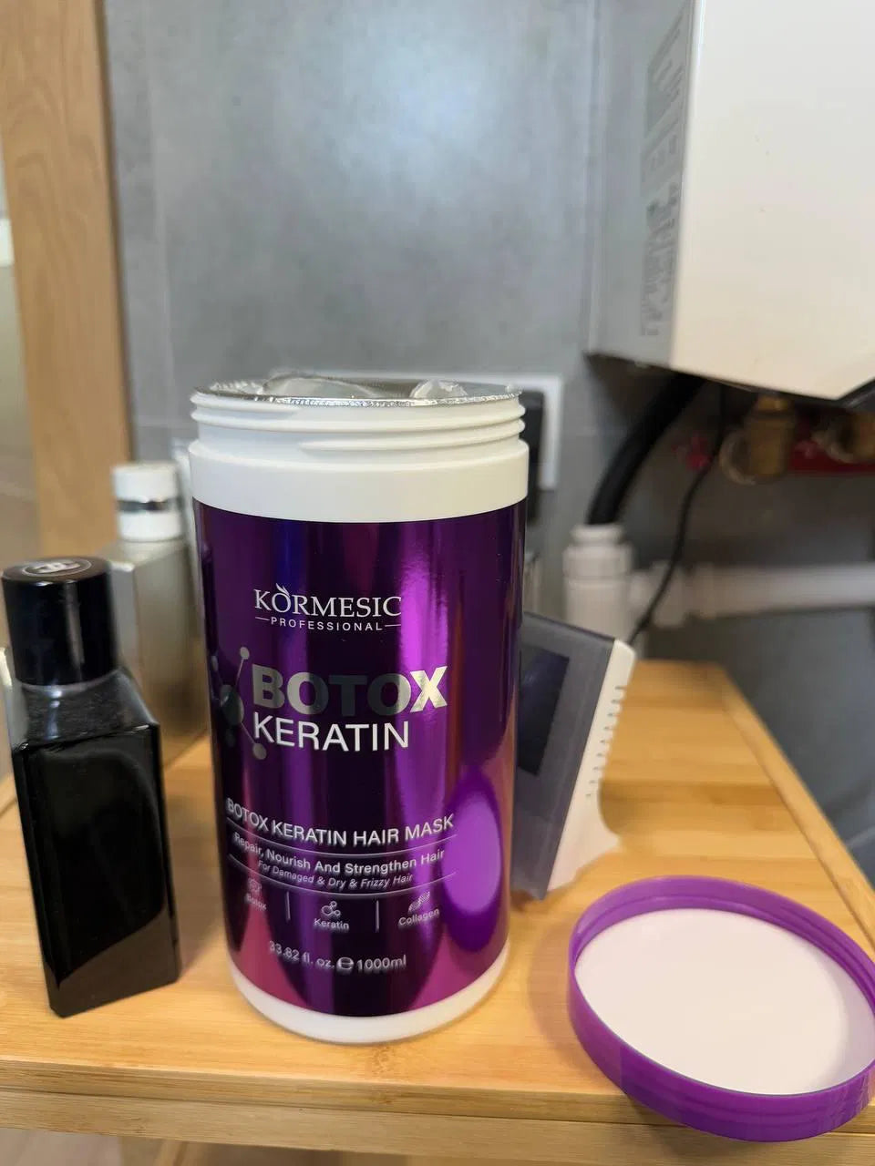 Kormesic Professional Botox Keratin Hair Mask – botox pentru păr cu keratină și colagen