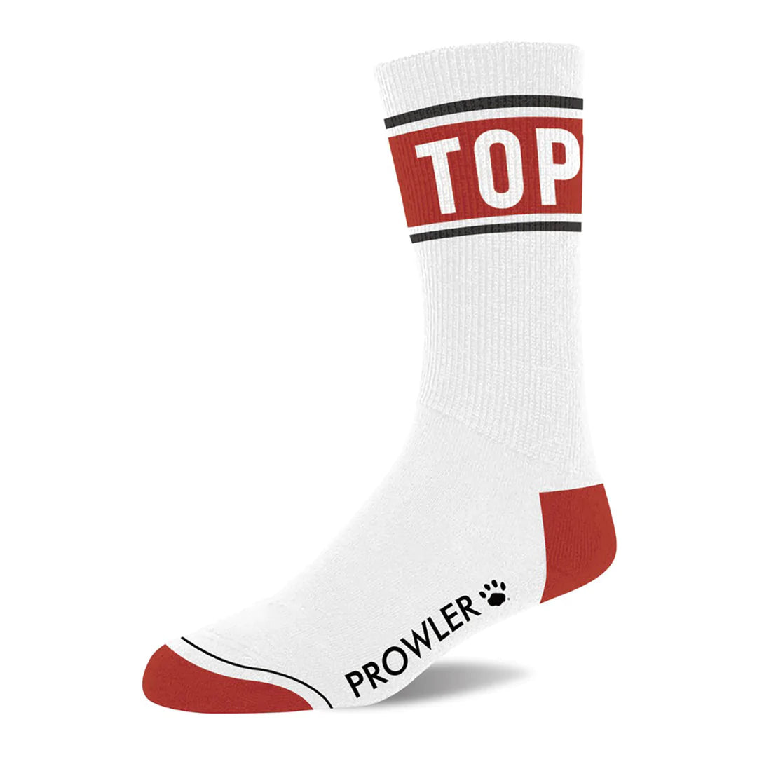 Șosete Prowler TOP Alb/Roșu – Confort, Stil și Atitudine