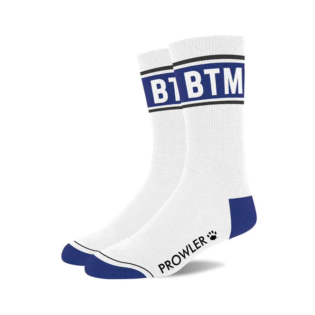 Șosete Prowler BTM Alb/Albastru – Confort și Stil în Fiecare Zi