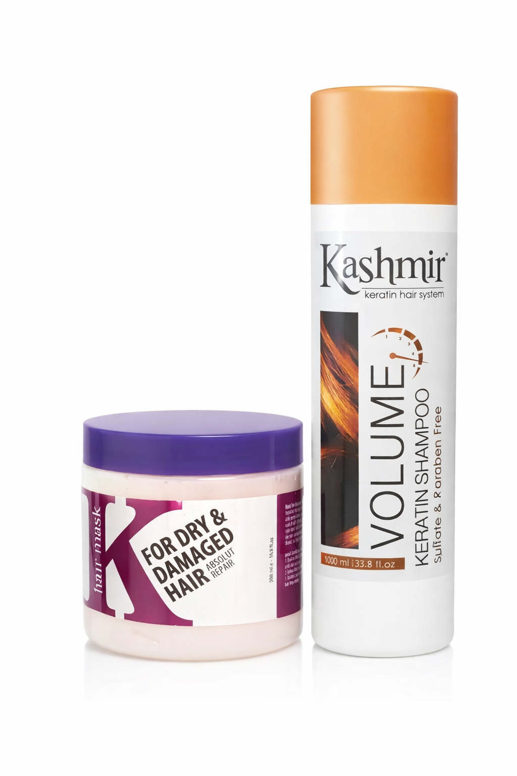 Sampon Kashmir si masca pentru par Kashmir 2x500 ml.