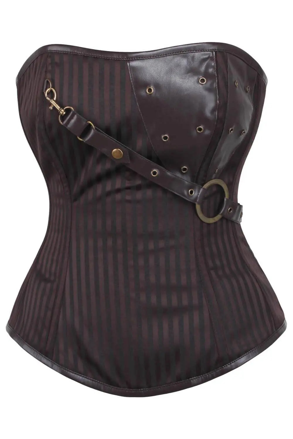 Corset Jasper Steampunk Overbust – Stil Victorian și Talie Sculptată