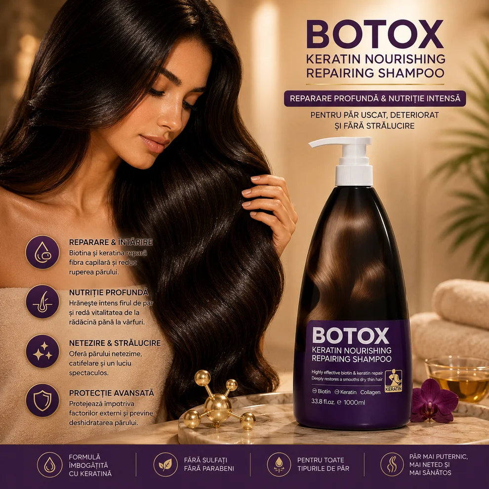 Șampon Botox cu Keratină 1000 ml