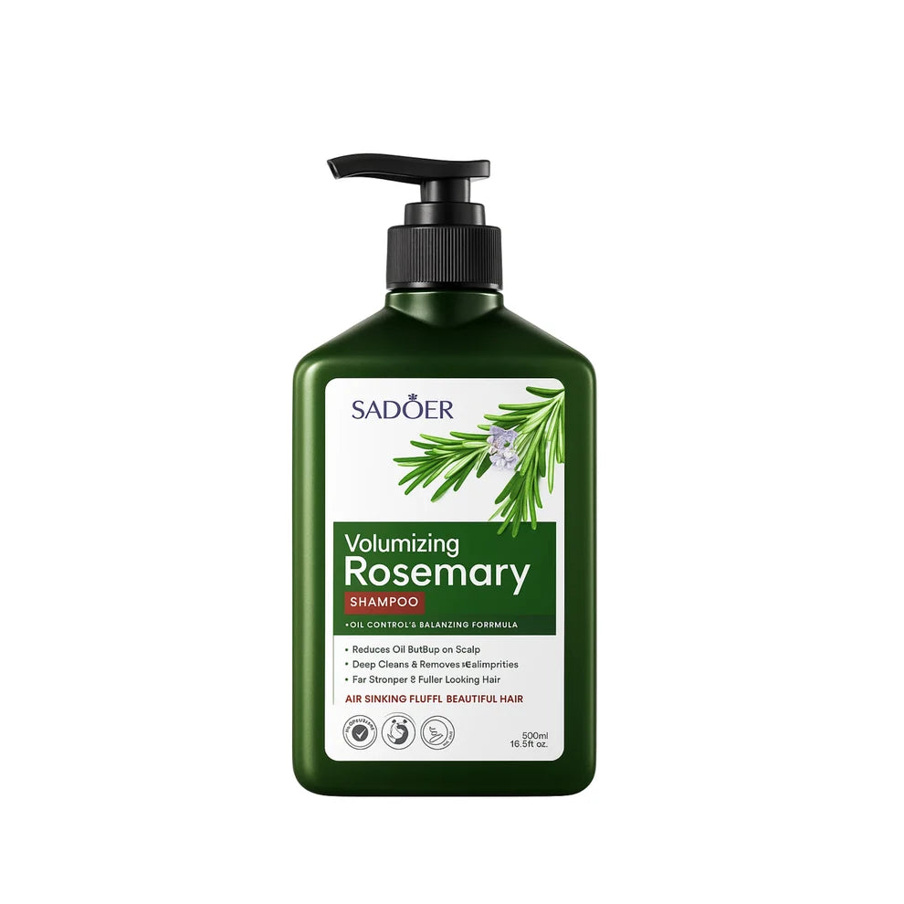 Șampon botox pentru păr cu extract de rozmarin SADOER 500 ml