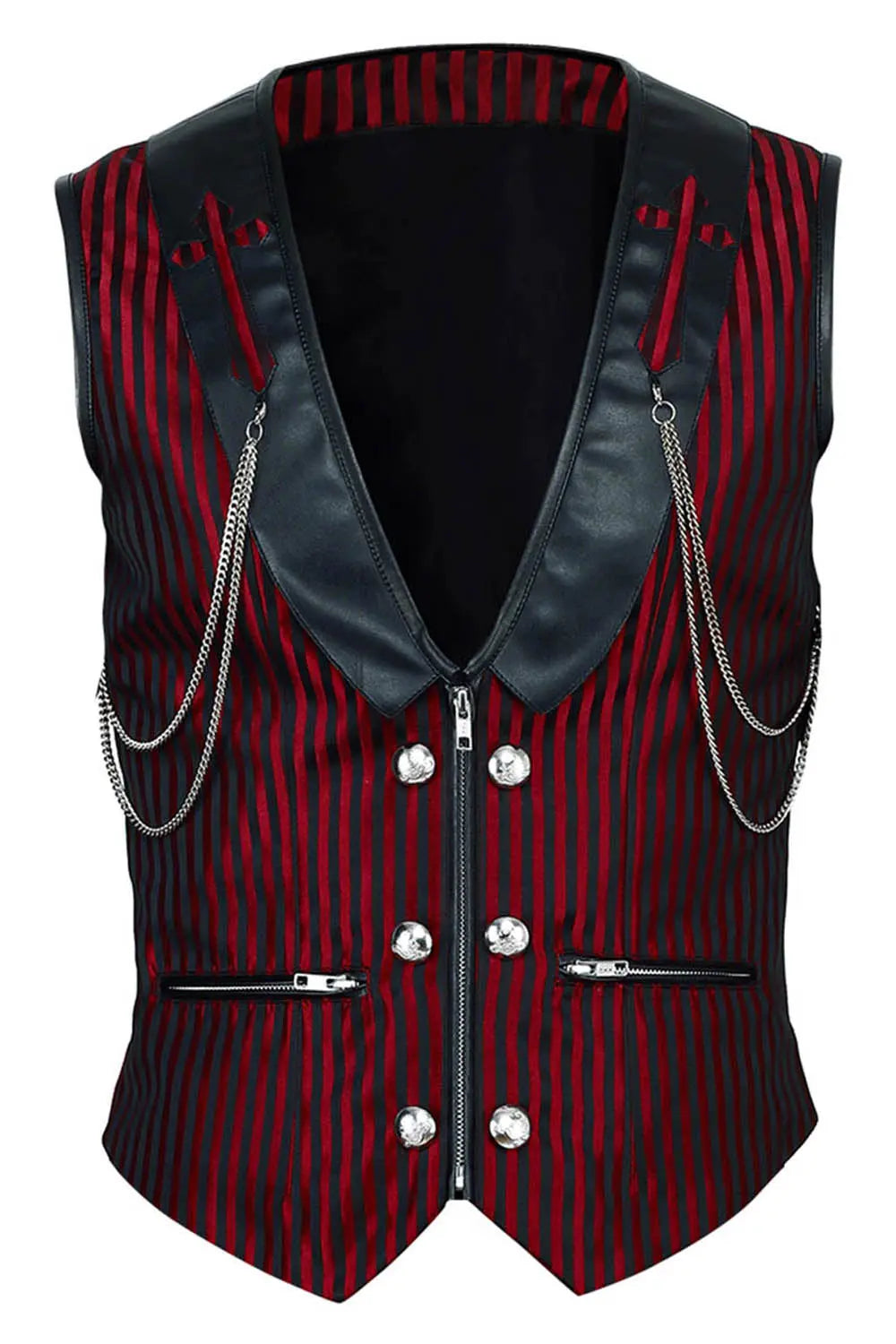 Bernward Brocade Gothic Vesta Bărbați – Waist Coat