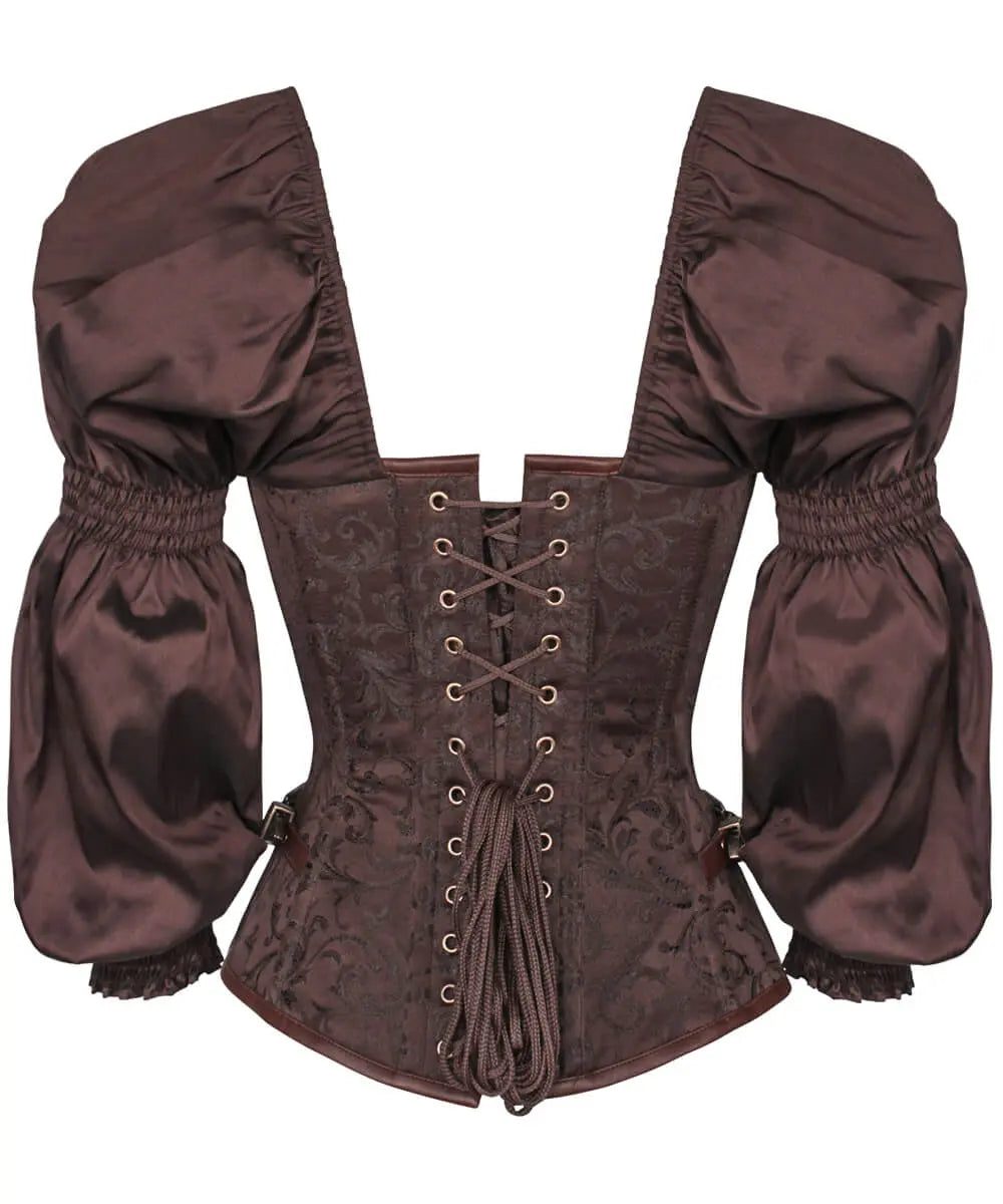 Raimondo Steampunk Overbust Skull Busk Corset