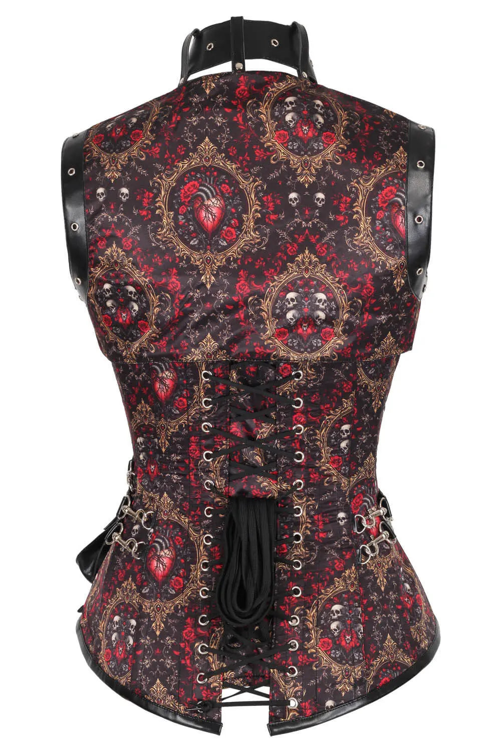 Corset Linsie Gothic Baroque Overbust – Stil Steampunk