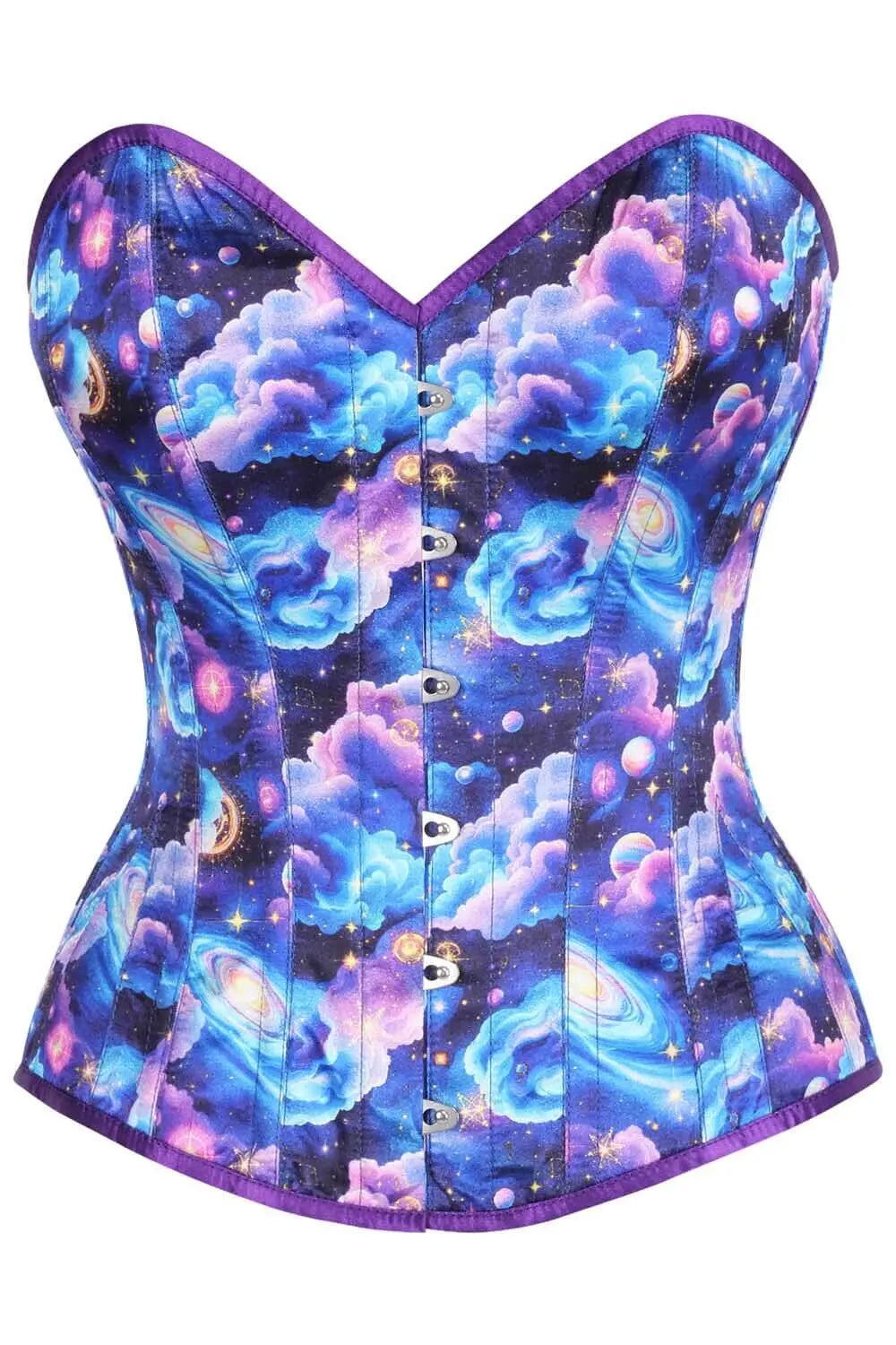 Corset Maelyn Galaxy Overbust  – Satin Premium