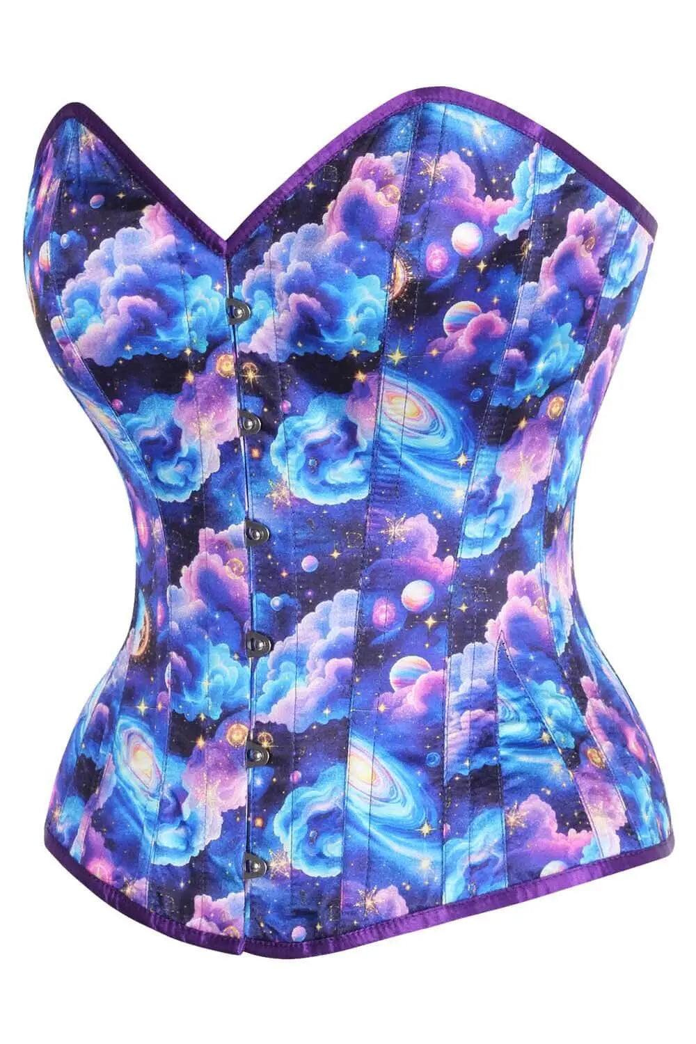 Corset Maelyn Galaxy Overbust  – Satin Premium