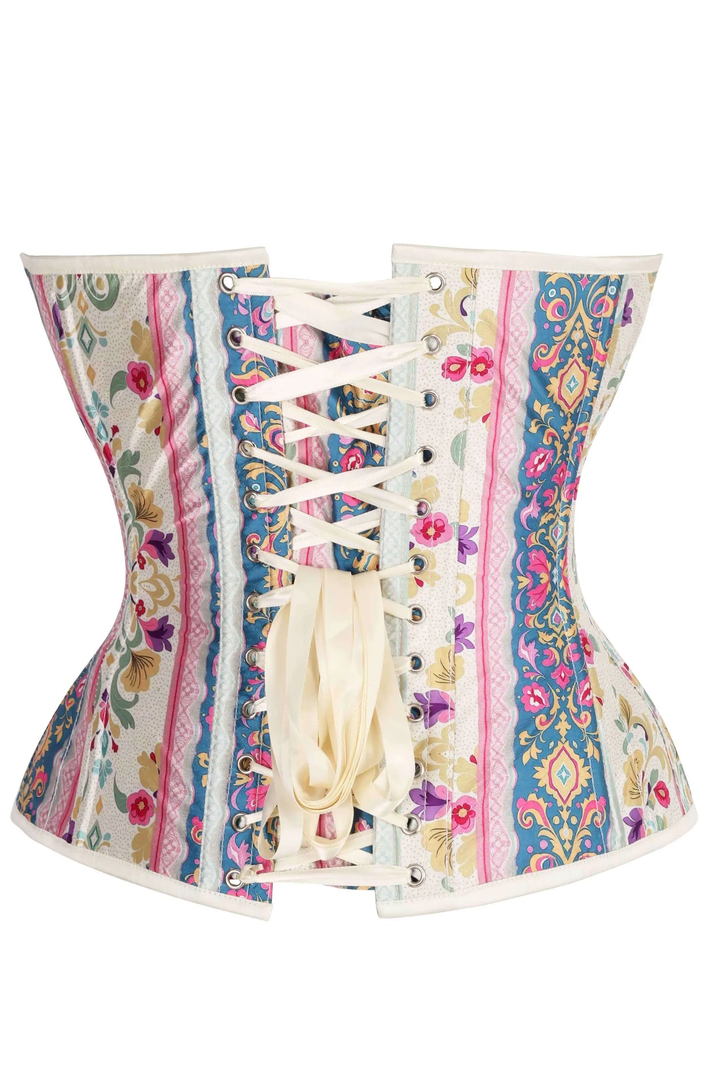 Corset Overbust Chanae Pastel Floral – Luxenoir (T137-001)
