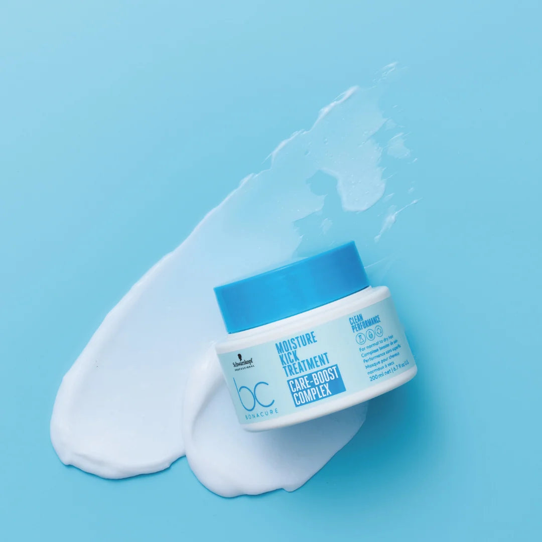 Moisture Kick 200 ml, tratament profesional pentru păr creț și uscat, îngrijire după botox pentru păr 