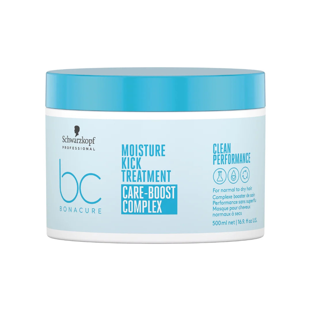 Tratament hidratant BC Bonacure Moisture Kick 200 ml pentru păr uscat, alegere potrivită lângă botox pentru păr Mască BC