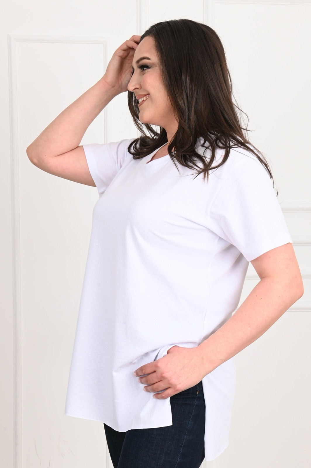 Tricou dama marimi mari in V