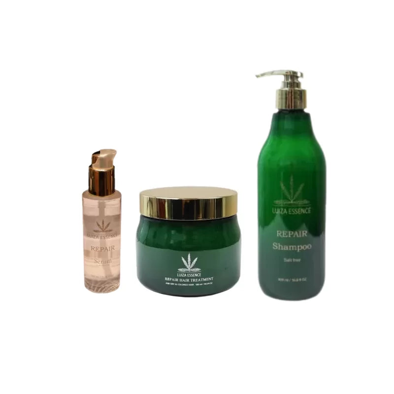 Set complet de îngrijire a părului Luiza Essence Repair – regenerare intensă pentru păr deteriorat