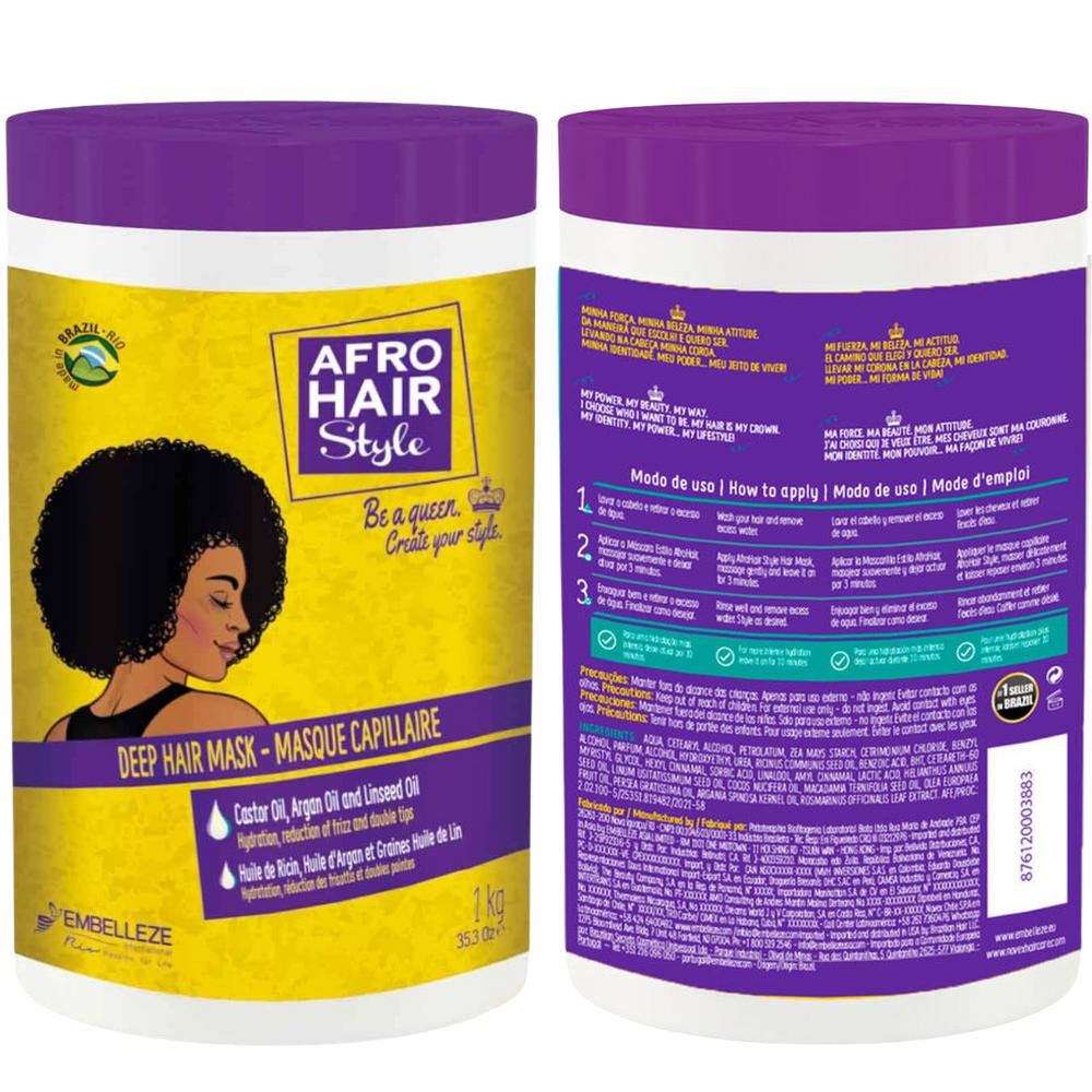 Mască hidratantă pentru păr creț și afro 1000 ml. Novex 
