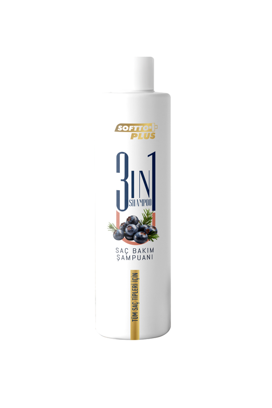 Șampon 3în1 hidratant, anti-cădere și anti-mătreață