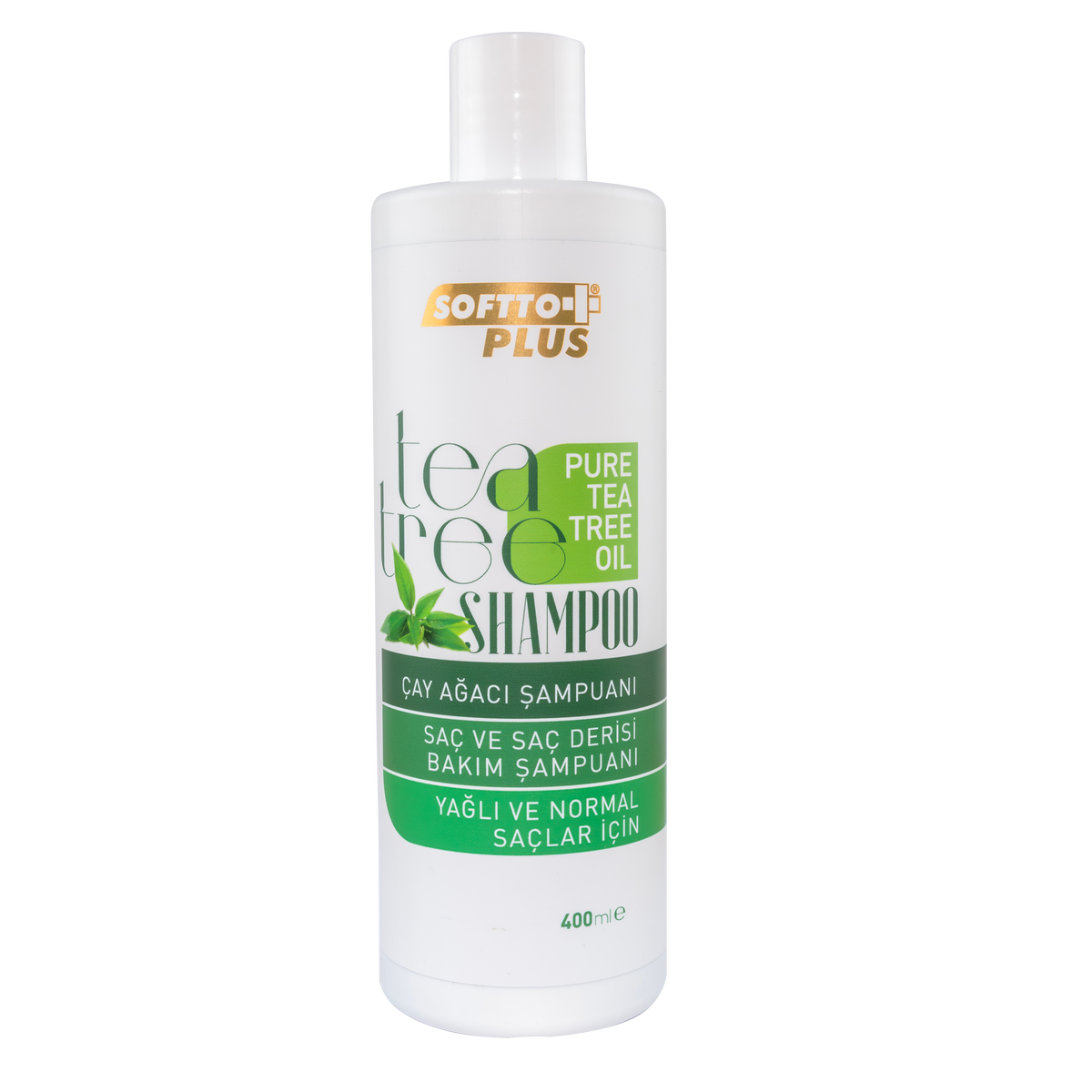 Șampon cu extract de arbore de ceai 400 ml pentru păr gras și îngrijirea scalpului 