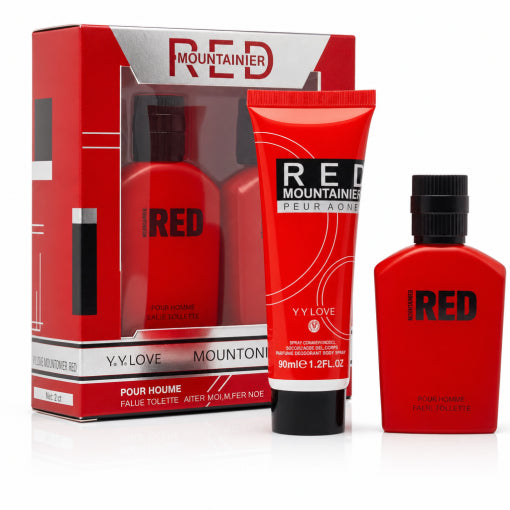 Set cadou Red Mountaineer Love pentru bărbați, after shave și apă de toaletă