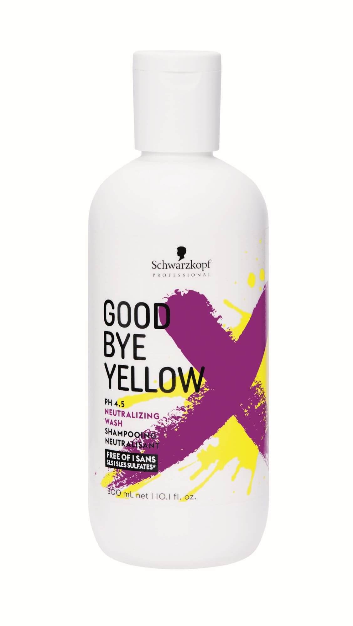 Schwarzkopf Professional Goodbye Yellow Șampon pentru neutralizarea tonurilor galbene
