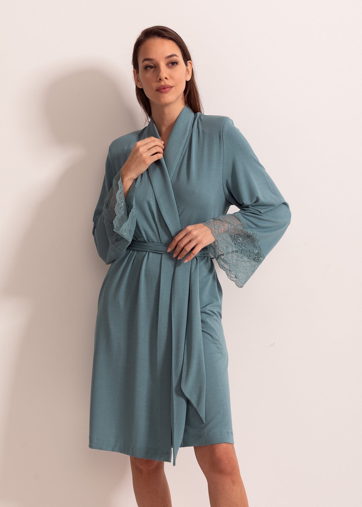 Halat damă modal TENCEL™ – halat elegant, moale și confortabil pentru casă