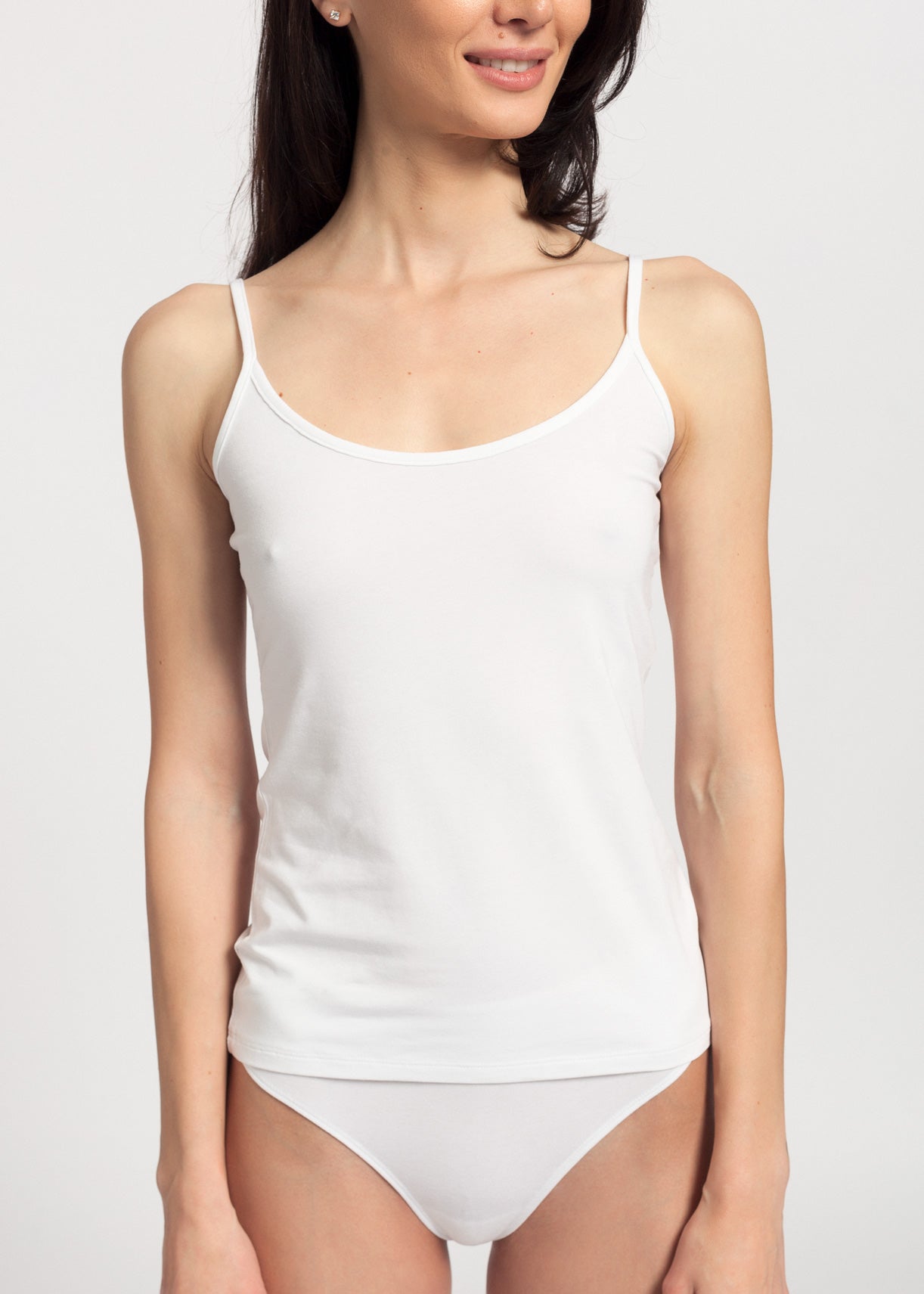 Maiou damă Cotton Stretch – Maiou elastic din bumbac, confortabil și mulat