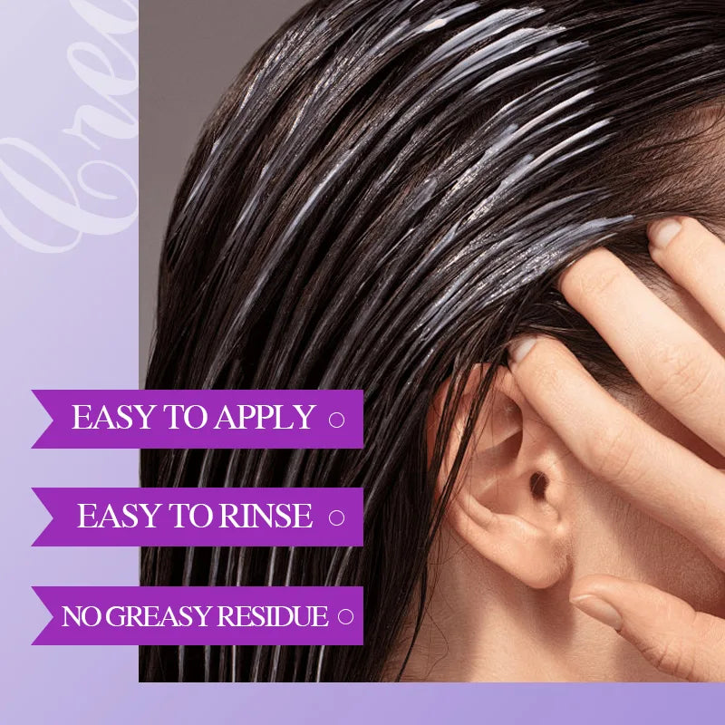 botox pentru par Femeie cu păr lucios și mască Kormesic Botox Keratin – Strengthens Hair, tratament reparator