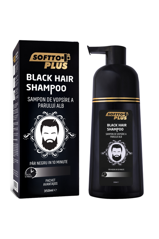 Șampon colorant pentru fire albe – Black Hair 350 ml