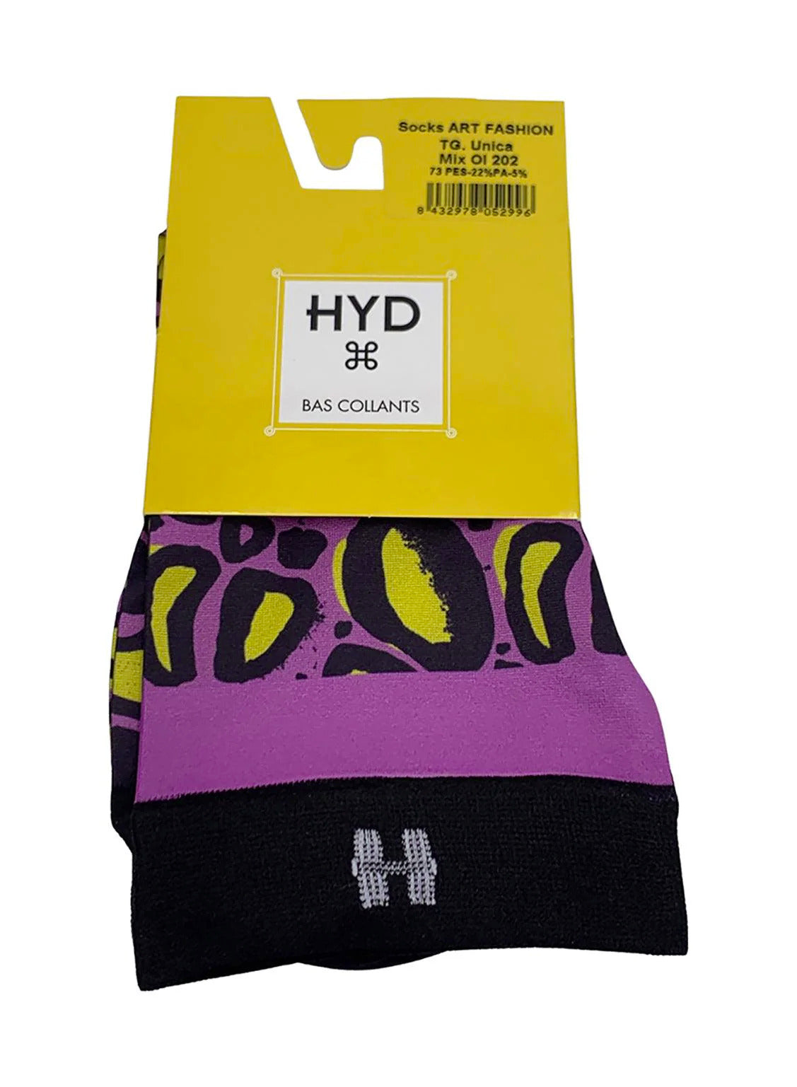 Șosete medii damă HYD Art Fashion – Design artistic sublimat, 20 DEN