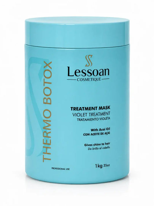Botox pentru păr Thermo Lessoan Cosmetics 1000ml – tratament profesional fără formol